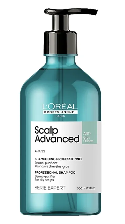 L'Oreal Professionnel Serie Expert, Scalp Advanced, Anti-Oiliness Shampoo (Szampon oczyszczający do przetłuszczającej się skóry głowy)