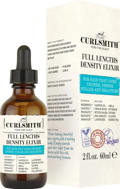 Curlsmith Full Lengths Density Elixir (Wcierka bez alkoholu do skóry głowy)