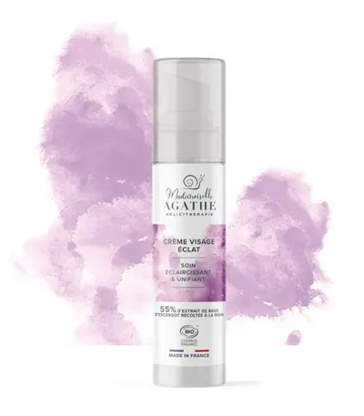 Mlle Agathe Creme Visage Eclat (Krem do twarzy ze śluzem ślimaka)