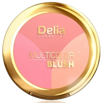 Delia Multicolor Blush (Róż do policzków  wielokolorowy)