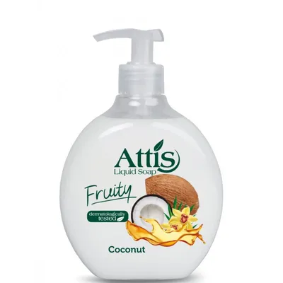 Attis Fruity, Coconut Liquid Soap (Mydło w płynie `Kokos`)