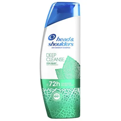 Head & Shoulders Deep Cleanse, Itch Relief with Peppermint Shampoo (Szampon do włosów)