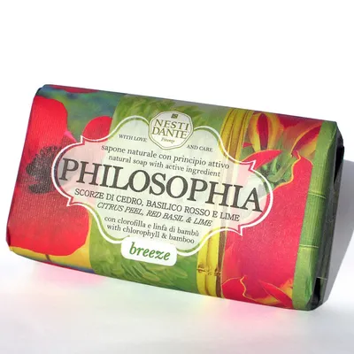 Nesti Dante Philosophia, Breeze, Scorze Di Cedro Basilico Rosso E Lime (Mydło toaletowe `Bryza`)