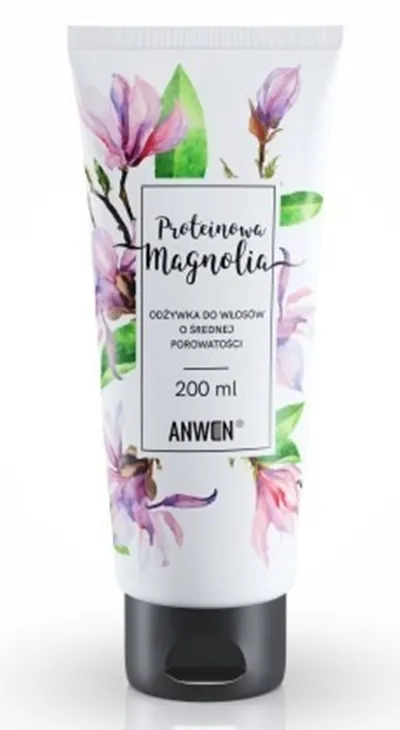 Anwen Odżywka do włosów o średniej porowatości `Proteinowa magnolia`