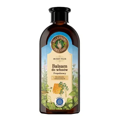 Receptury Zielarki Propolisowy balsam do włosów zniszczonych propolis brzozowy