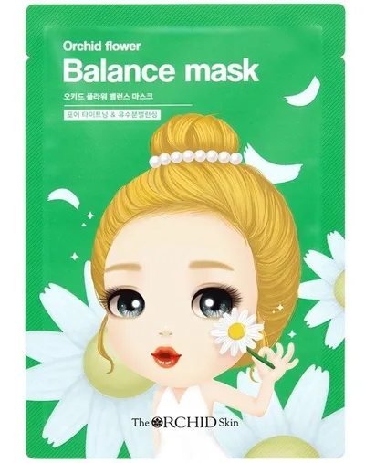 The Orchid Skin Orchid Flower Balance Mask (Ziołowa maseczka do twarzy)