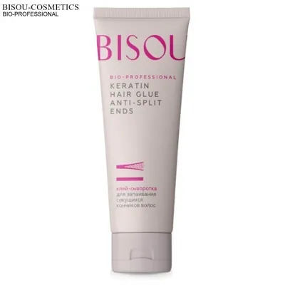 Bisou Bio-professional, Keratin Hair Glue Anti-split Ends (Serum na rozdwojone końcówki)