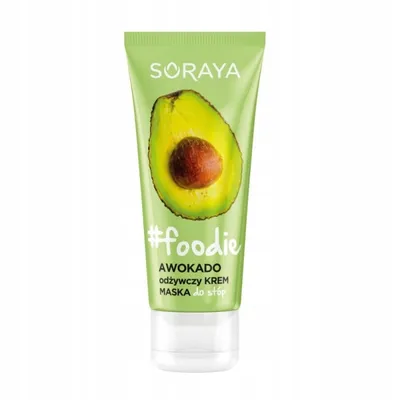 Soraya # Foodie, Odżywczy krem - maska do stóp `Awokado `