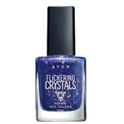 Avon Flickering Crystals Nail Enamel (Lakier z iskrzącymi mikrokryształkami)