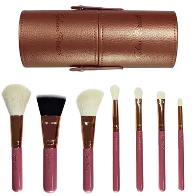 Glam Shop Zestaw mini  pędzli z tubą