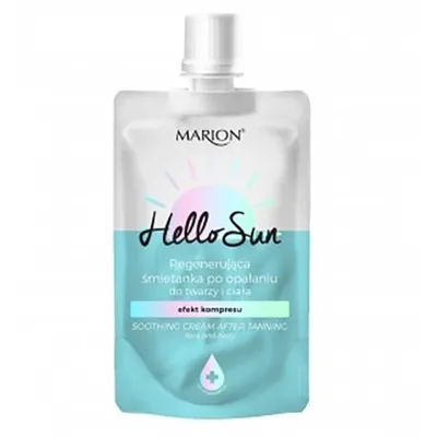 Marion Hello Sun, Regenerująca śmietanka po opalaniu do twarzy i ciała