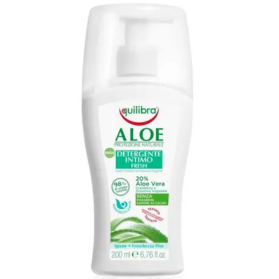 Equilibra Aloe Detergente Intimo Fresh (Odświeżający żel do higieny intymnej)