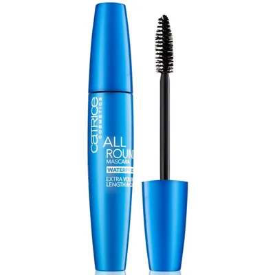 Catrice Allround Mascara Waterproof Extra Volume, Length & Curl (Wodoodporny tusz do rzęs wydłużający, pogrubiający i podkręcający)