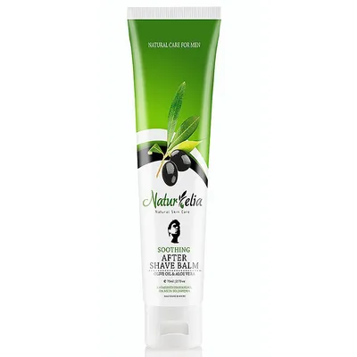 Naturelia Łagodzący balsam po goleniu `Organiczna oliwa z oliwek, aloes i pantenol`