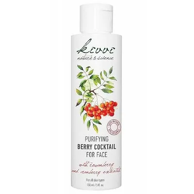 Kivvi Purifying Berry Cocktail For Face (Jagodowy koktajl do oczyszczania twarzy z ekstraktem z jarzębiny i żurawiny)
