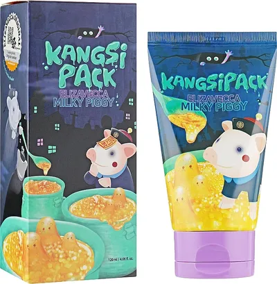Elizavecca Milky Piggy, Kangsi Pack Mask (Złota maska kolagenowa na twarz)