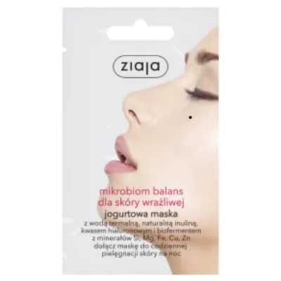 Ziaja Jogurtowa maska dla skóry wrażliwej `Mikrobiom balans `