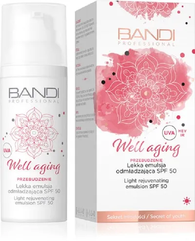 Bandi Well Aging, Lekka emulsja odmładzająca SPF 50