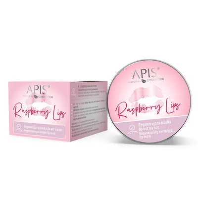 Apis Raspberry Lips, Regenerating Overnight Lip Mask (Regenerująca maska do ust na noc)
