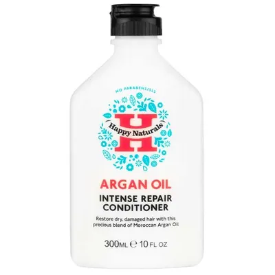 Happy Naturals Argan Oil Intense Repair Conditioner (Odżywka do włosów intensywnie regenerująca z olejem arganowym)