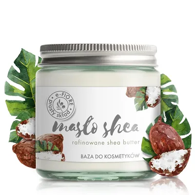 e-Fiore Naturalne masło shea rafinowane