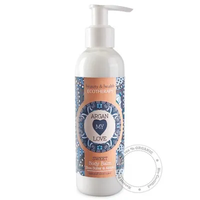 Argan My Love Odżywczy balsam do ciała z masłem shea 'Słodycz migdałów'