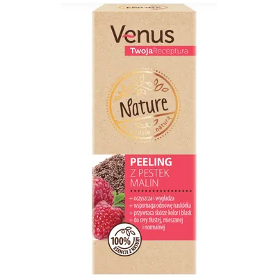 Venus Nature, Twoja Receptura, Peeling z pestek malin