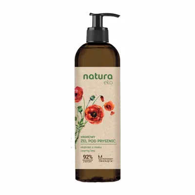 Natura Eko Kremowy żel pod prysznic `Mak`