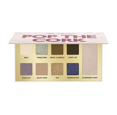 Too Faced Pop The Cork Eyeshadow Palette (Paleta cieni do powiek z rozświetlaczem)