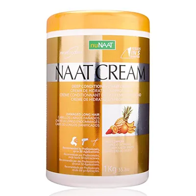 nuNAAT Naat Cream, Owocowa Maska do włosów długich
