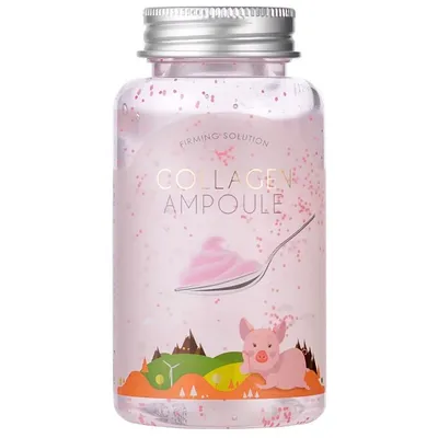 Esfolio Firming Solution Collagen Ampoule (Ujędrniająco-detoksykująca ampułka do twarzy)