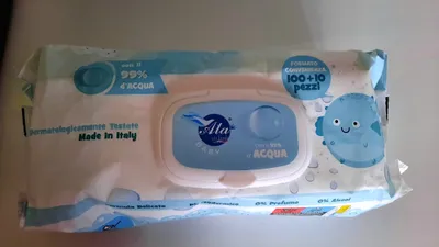 Ala Baby con il 99% d'Acqua (Chusteczki nawilżane 99%wody)