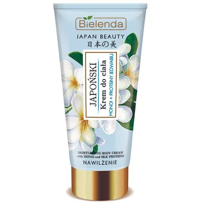 Bielenda Japan Beauty, Japoński krem do ciała `Monoi + proteiny jedwabiu`