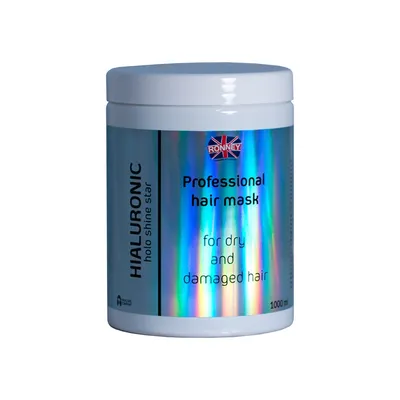 Ronney HoLo Shine Star, Hialuronic Mask (Maska nawilżająca do włosów suchych i zniszczonych)