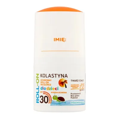 Kolastyna Kids, Ochronny roll-on na słońce dla dzieci SPF 30