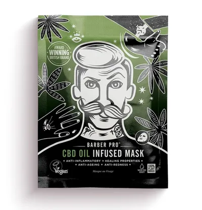 Barber Pro CBD Oil Infused Mask (Odżywcza maska z olejem konopnym)
