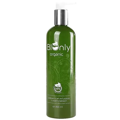 BIOnly Organic, Odżywczy żel pod prysznic z olejem makowym