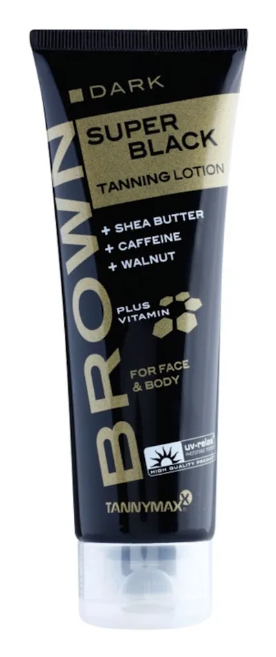 Tanny Maxx Brown Super Black Dark Tanning Lotion (Krem do opalania w solarium)