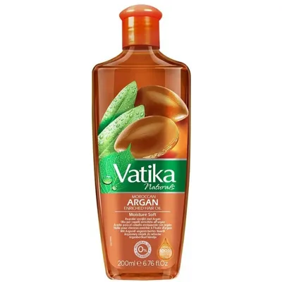 Dabur Vatika, Naturals Argan Enriched Hair Oil (Olejek arganowy)