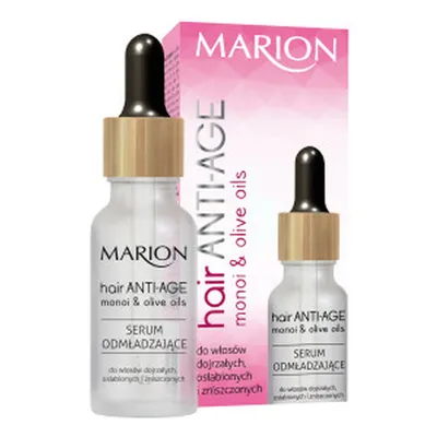 Marion Hair Anti-Age Monoi & Olive Oil (Odmładzające serum do włosów dojrzałych, osłabionych i zniszczonych)