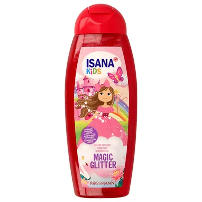 Isana Kids, Magic Glitter Duschgel (Żel pod prysznic)