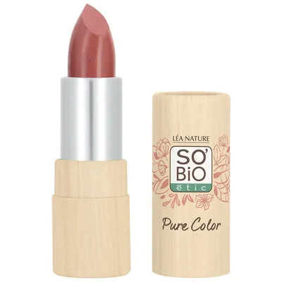 SO'BiO Etic Pure Color, Satin Matte Lipstick (Matowa szminka do ust)