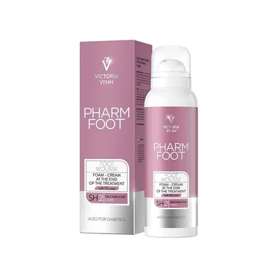 Victoria Vynn Pharm Foot, Foot Mousse Foam 5% Urea (Krem kończąca zabieg  5% mocznika)