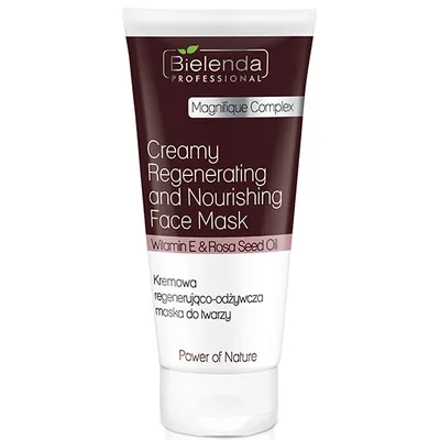 Bielenda Professional SUPREMELAB Power of Nature, Black Regnerating & Nourishing Face Mask (Czarna regenerujaco-odzywcza maseczka do twarzy)