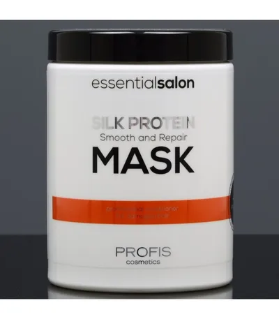 Profis Cosmetics Essential Salon, Silk Protein, Smooth and Repair Mask (Proteinowa maska do włosów)