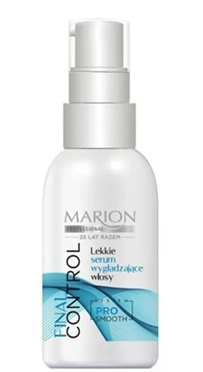 Marion Final Control Proste Włosy, Lekkie serum wygładzające do włosów