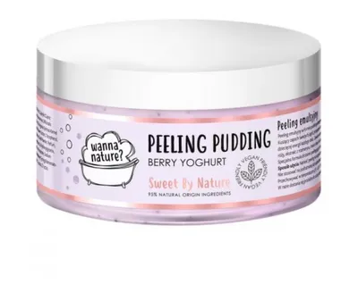 Wanna Nature? Peeling emulsyjny do ciała w formie puddingu `Berry yoghurt`
