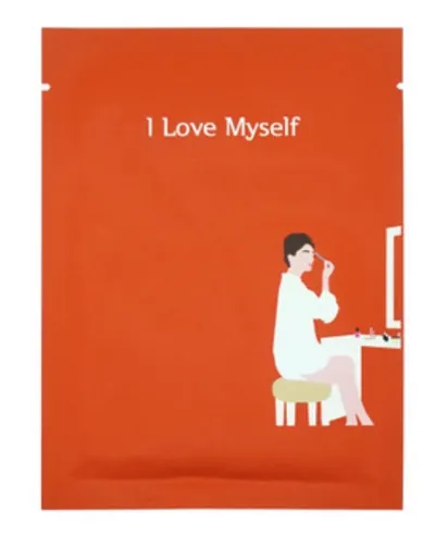 PACKage I Love Myself Makeup Boosting Mask (Wygładzająca maseczka z kwasami AHA)