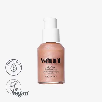 Oriflame Waunt, Go Glow Hydro Boost Serum (Nawilżające serum rozjaśniające `Po prostu lśnij`)