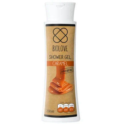 Biolove Caramel, Shower Gel (Nawilżający żel pod prysznic `Karmel`)